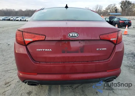 2011 Kia Optima Ex from USA, damaged, VIN KNAGN4A77B5100702